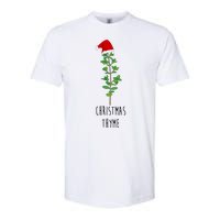 Christmas Thyme Holiday Softstyle CVC T-Shirt