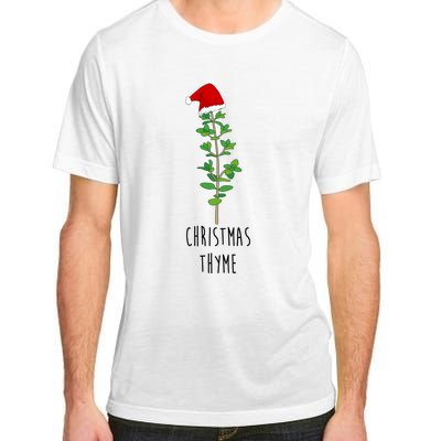 Christmas Thyme Holiday Adult ChromaSoft Performance T-Shirt