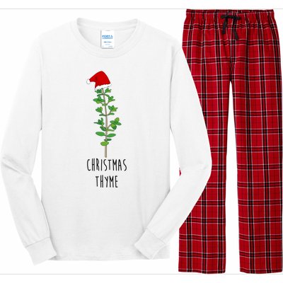 Christmas Thyme Holiday Long Sleeve Pajama Set