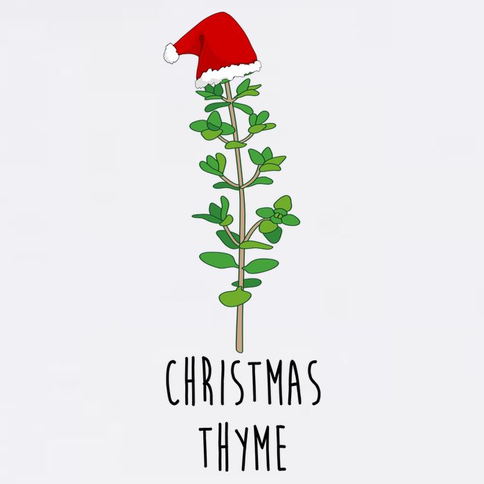 Christmas Thyme Holiday Flatbill Hat
