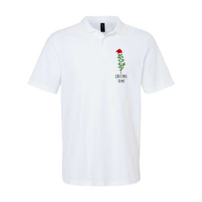 Christmas Thyme Holiday Softstyle Adult Sport Polo