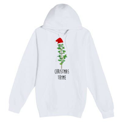 Christmas Thyme Holiday Premium Pullover Hoodie