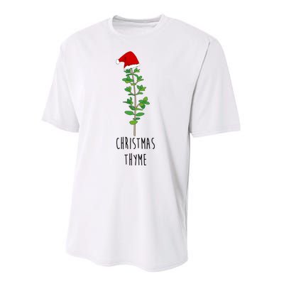 Christmas Thyme Holiday Performance Sprint T-Shirt