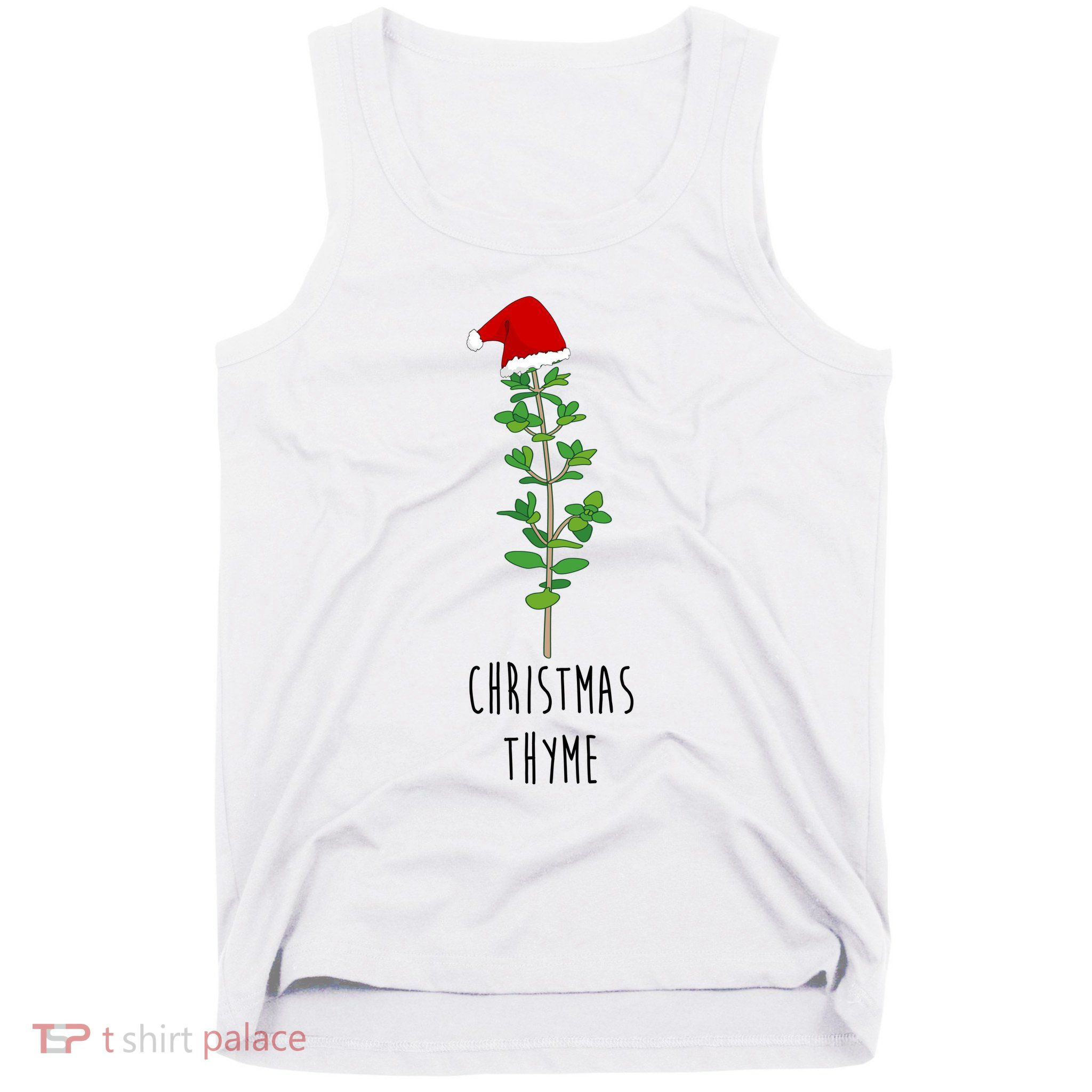Christmas Thyme Holiday Tank Top