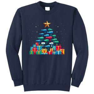 Christmas Tree Hairdryer Hairdressing Hairstylist Sweatshirt