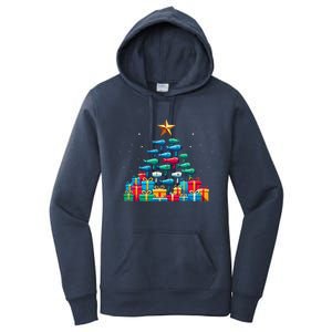 Christmas Tree Hairdryer Hairdressing Hairstylist Women's Pullover Hoodie