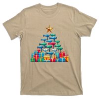 Christmas Tree Hairdryer Hairdressing Hairstylist T-Shirt