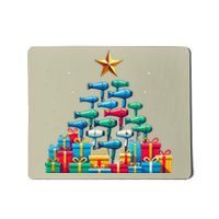 Christmas Tree Hairdryer Hairdressing Hairstylist Mousepad