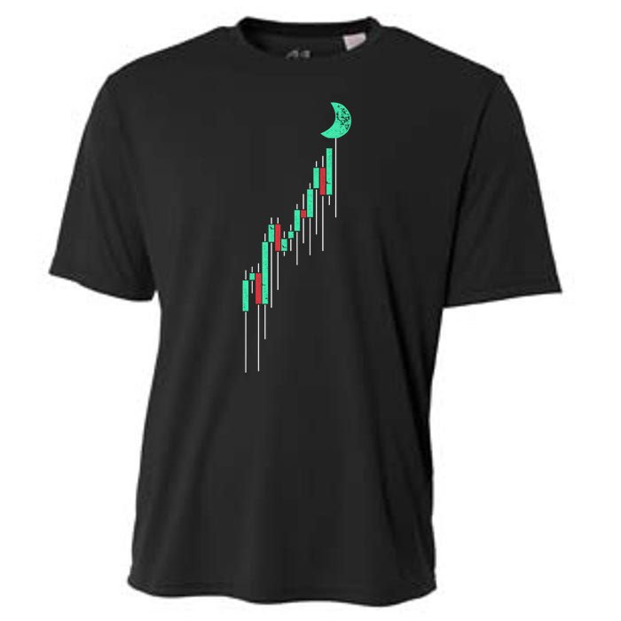 Crypto Trading Hodl Vintage Stock Cooling Performance Crew T-Shirt