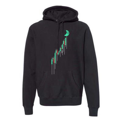 Crypto Trading Hodl Vintage Stock Premium Hoodie