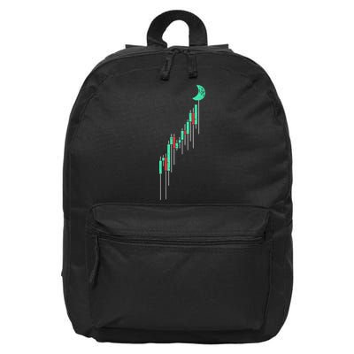 Crypto Trading Hodl Vintage Stock 16 in Basic Backpack