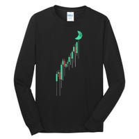 Crypto Trading Hodl Vintage Stock Tall Long Sleeve T-Shirt