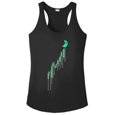 Crypto Trading Hodl Vintage Stock Ladies PosiCharge Competitor Racerback Tank