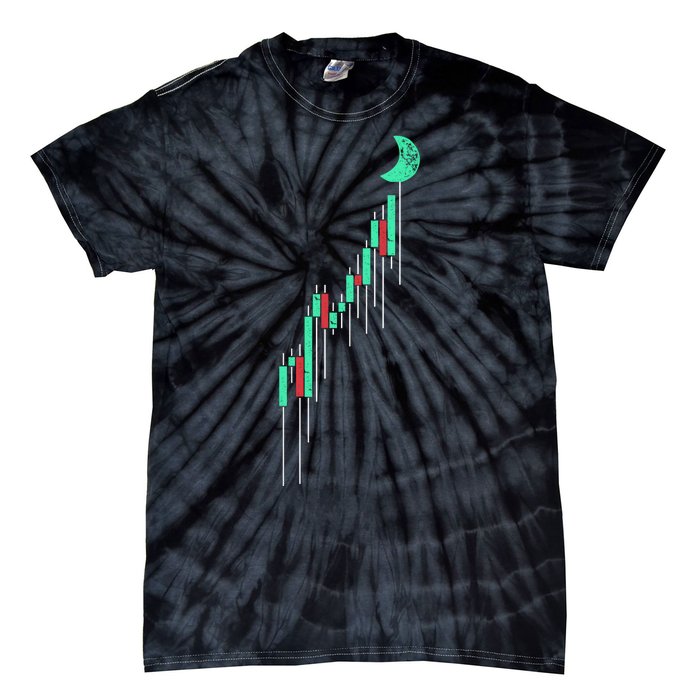 Crypto Trading Hodl Vintage Stock Tie-Dye T-Shirt