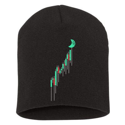 Crypto Trading Hodl Vintage Stock Short Acrylic Beanie
