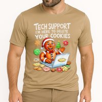 Christmas Techsupport Here To Delete Cookies Xmas Cooling Performance Crew T-Shirt