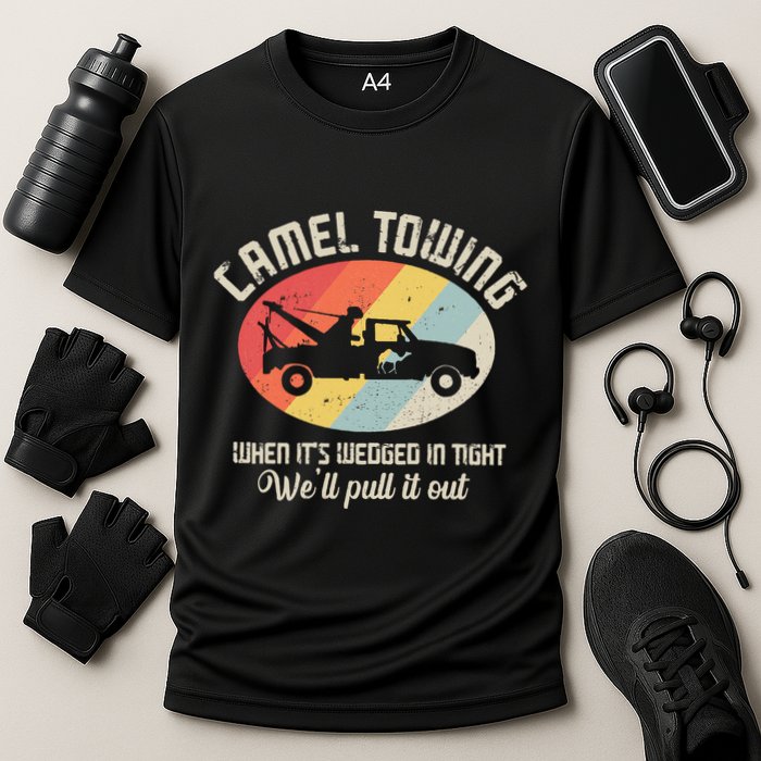 Camel Towing Halloween Retro Performance Shirt