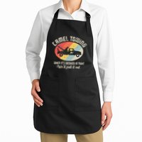 Camel Towing Halloween Retro Apron