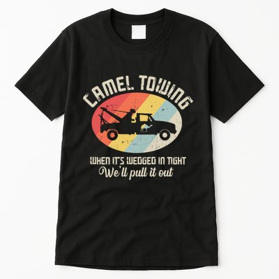 Camel Towing Halloween Retro Tall T-Shirt