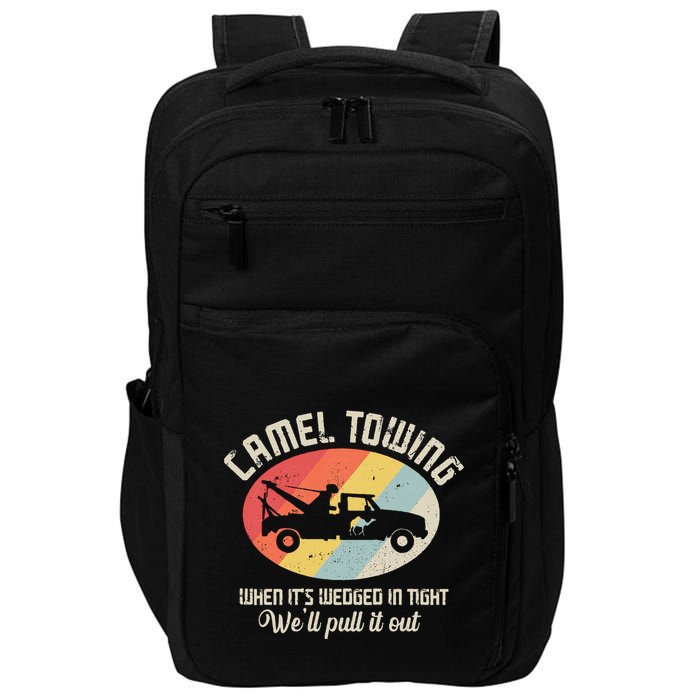 Camel Towing Halloween Retro Impact Tech Backpack