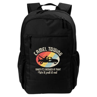 Camel Towing Halloween Retro Backpack