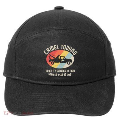 Camel Towing Halloween Retro 7-Panel Snapback Hat