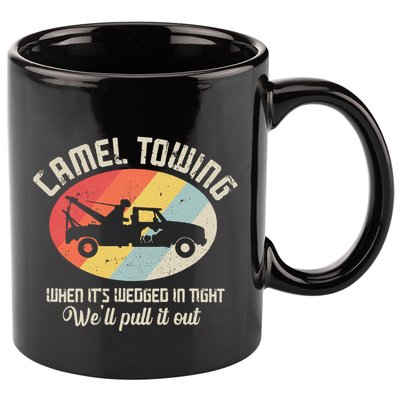 Camel Towing Halloween Retro 11oz C Handle Ceramic Mug