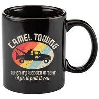 Camel Towing Halloween Retro 11oz C Handle Ceramic Mug