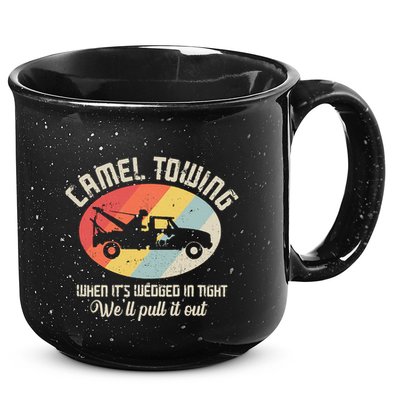 Camel Towing Halloween Retro 15oz Campfire Ceramic Mug