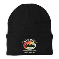 Camel Towing Halloween Retro Beanie