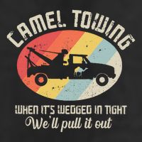 Camel Towing Halloween Retro Beanie
