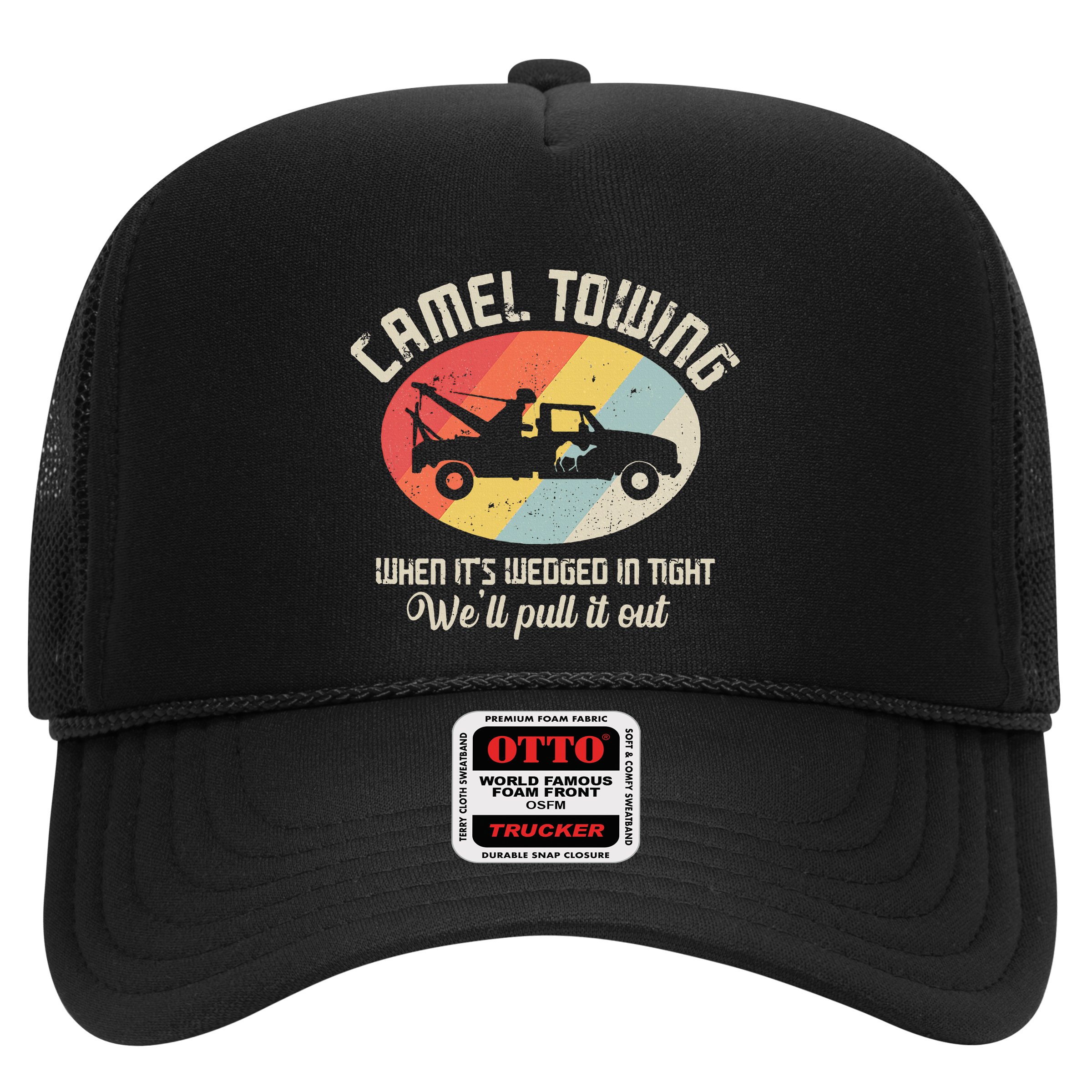 Camel Towing Halloween Retro Hat