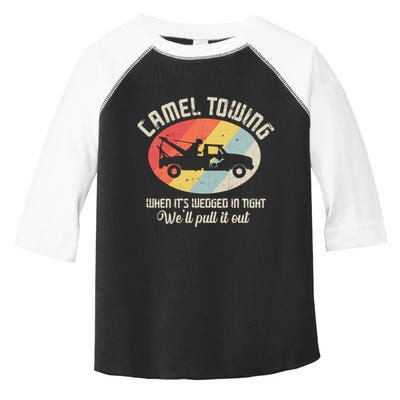 Camel Towing Halloween Retro Toddler Fine Jersey T-Shirt