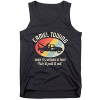 Camel Towing Halloween Retro Tank Top
