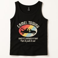 Camel Towing Halloween Retro Tank Top