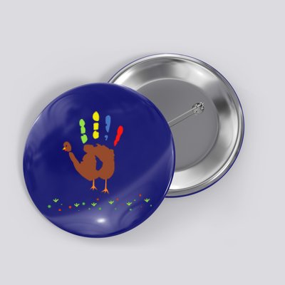 Cutest Turkey Handprint Thanksgiving Button