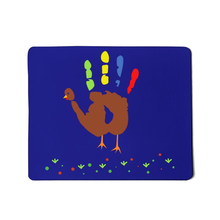 Cutest Turkey Handprint Thanksgiving Mousepad