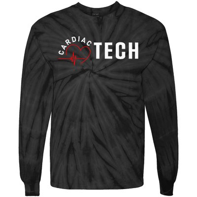 Cardiac Tech Heart Tie-Dye Long Sleeve Shirt