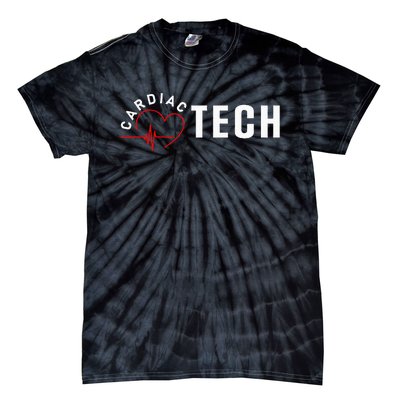 Cardiac Tech Heart Tie-Dye T-Shirt