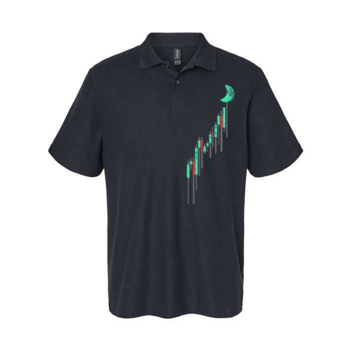 Crypto Trading Hodl Vintage Stock Chart To The Moon Softstyle Adult Sport Polo