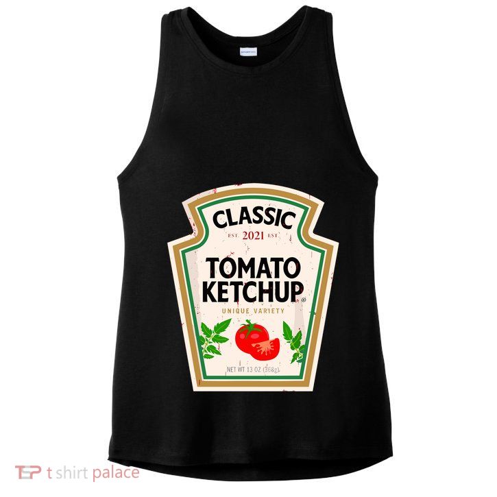 Classic Tomato Halloween Costume Diy Condiments Halloween Ladies PosiCharge Tri-Blend Wicking Tank