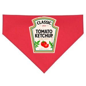 Classic Tomato Halloween Costume Diy Condiments Halloween USA-Made Doggie Bandana