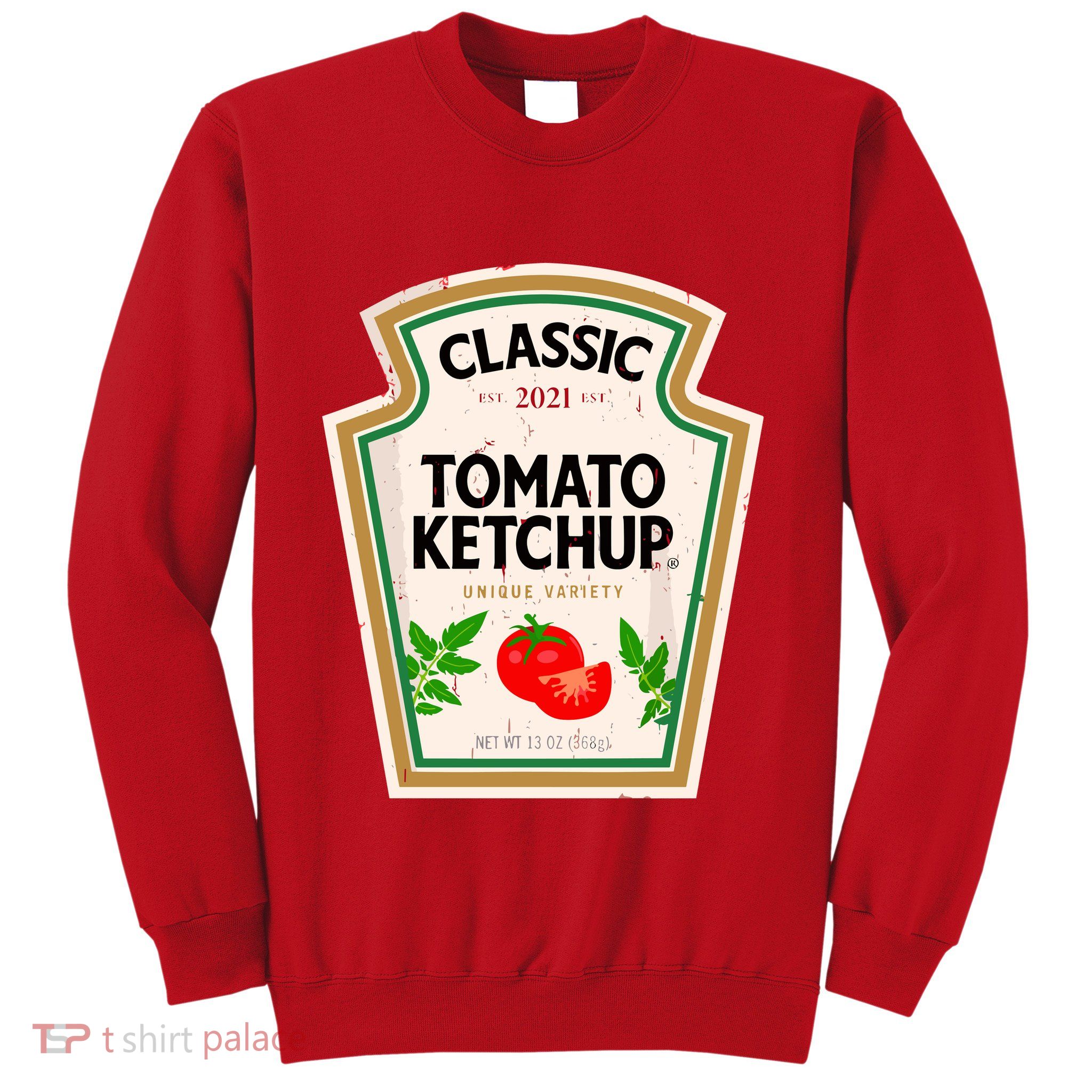 Classic Tomato Halloween Costume Diy Condiments Halloween Sweatshirt