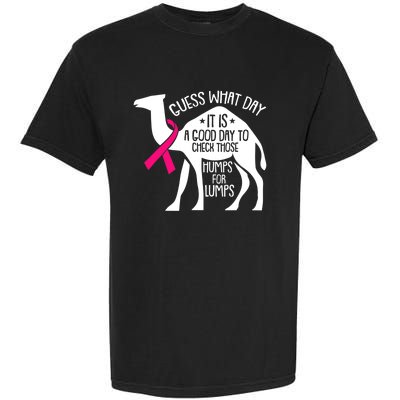 Check Those Humps Lumps Breast Cancer Awareness Warrior Garment-Dyed Heavyweight T-Shirt