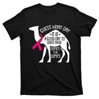 Check Those Humps Lumps Breast Cancer Awareness Warrior T-Shirt