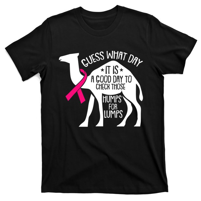 Check Those Humps Lumps Breast Cancer Awareness Warrior T-Shirt