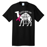 Check Those Humps Lumps Breast Cancer Awareness Warrior Tall T-Shirt