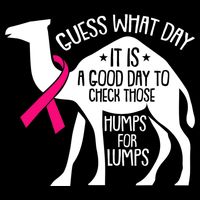Check Those Humps Lumps Breast Cancer Awareness Warrior Bucket Hat