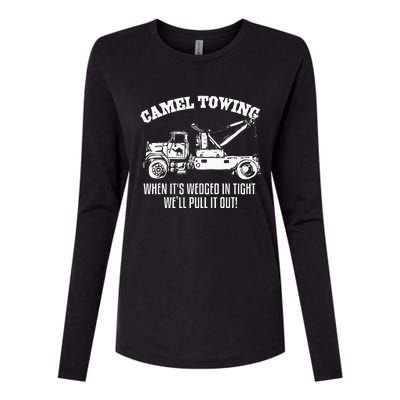 Camel Towing Halloween Womens Cotton Relaxed Long Sleeve T-Shirt