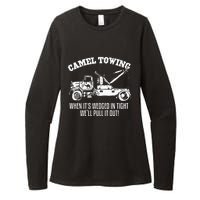 Camel Towing Halloween Womens CVC Long Sleeve Shirt